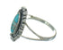 Sterling Silver Turquoise And Opal Southwest Ring Size 6-1/2 YX80529